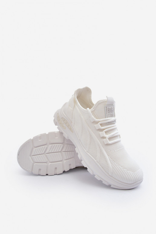 Tenisky model obuvi HI-POLY SYSTEM Big Star NN174468 bielej farby