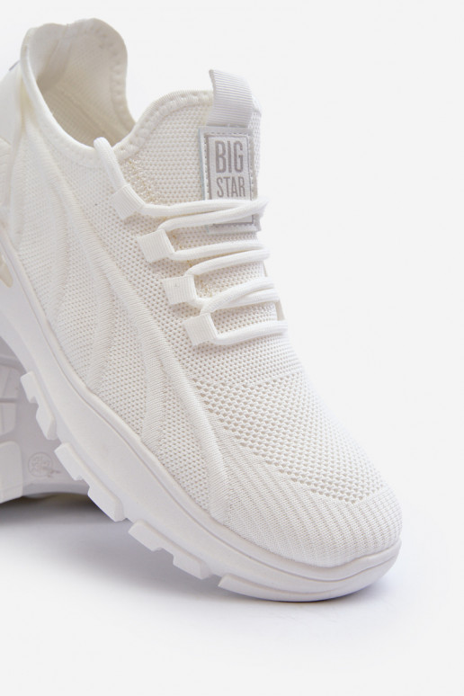 Tenisky model obuvi HI-POLY SYSTEM Big Star NN174468 bielej farby