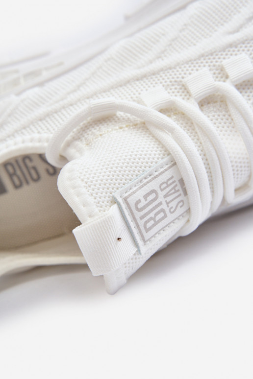 Tenisky model obuvi HI-POLY SYSTEM Big Star NN174468 bielej farby