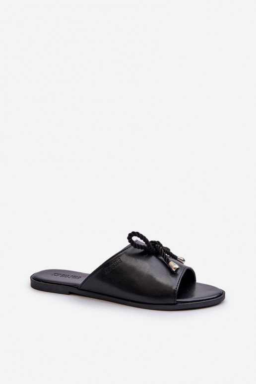 Dámske papuče Eko Big Star NN274066 čierne