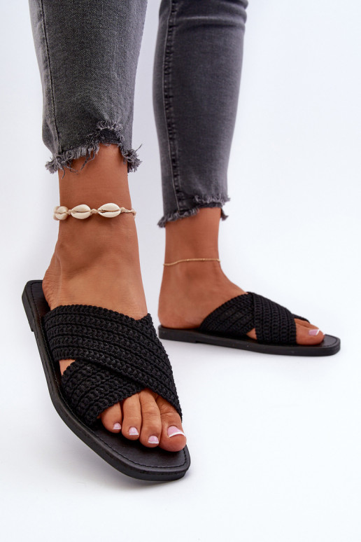 Papuče Big Star NN274077 čierne