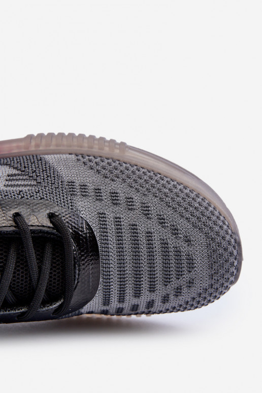 športová obuv HI-POLY SYSTEM Big Star NN174476 čiernej farby