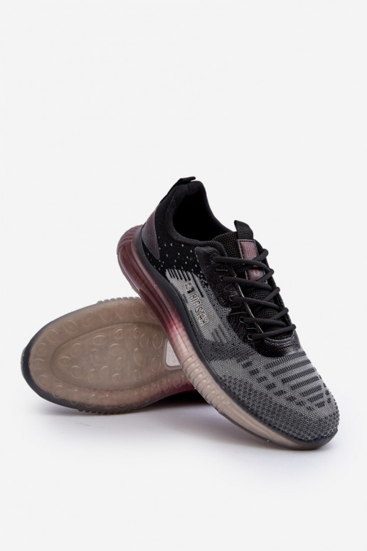 športová obuv HI-POLY SYSTEM Big Star NN174476 čiernej farby