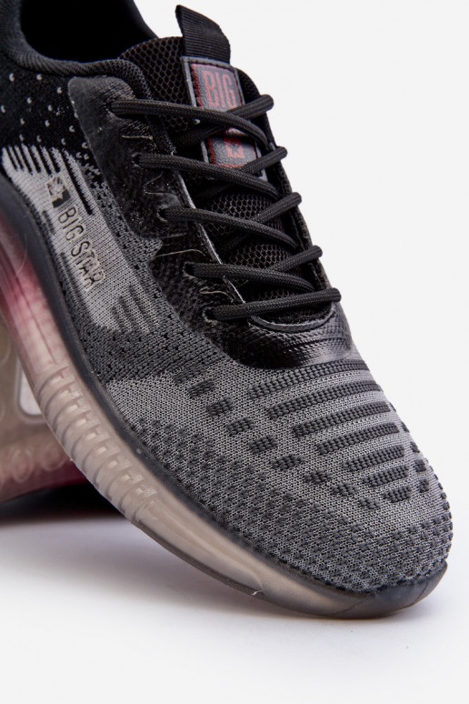 športová obuv HI-POLY SYSTEM Big Star NN174476 čiernej farby