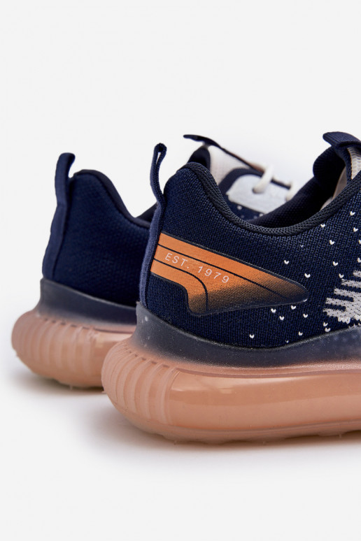 športová obuv HI-POLY SYSTEM Big Star NN174474 tmavomodrá