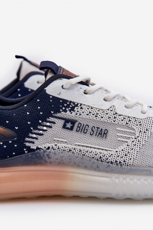 športová obuv HI-POLY SYSTEM Big Star NN174474 tmavomodrá