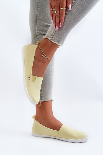 Športová obuv obuv na voľný čas Slip-On žltá farba Adrancia 2