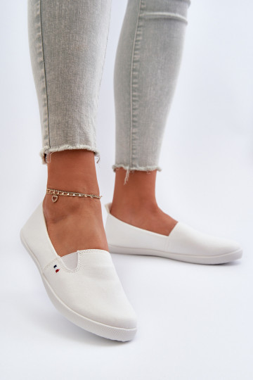Tenisky na voľný čas Slip-On bielej farby Adrancia 2