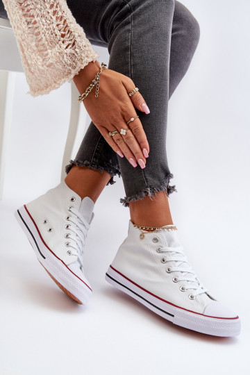 Voľnočasová obuv bielej farby Socerio 2