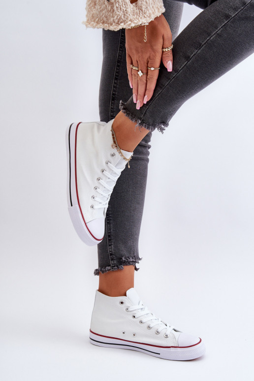 Voľnočasová obuv bielej farby Socerio