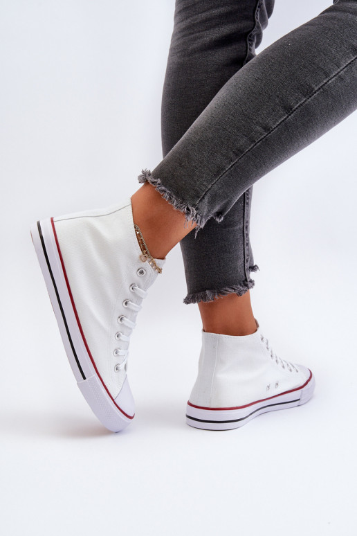 Voľnočasová obuv bielej farby Socerio