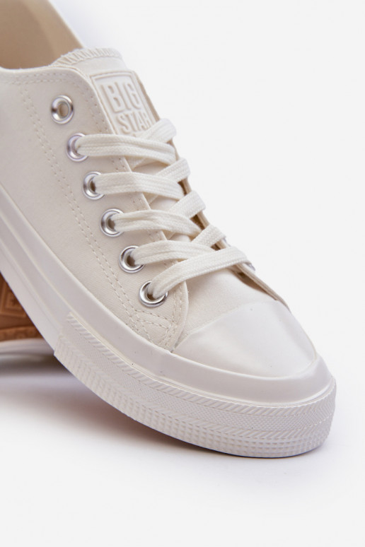Pánska voľnočasová obuv Big Star NN174111 bielej farby