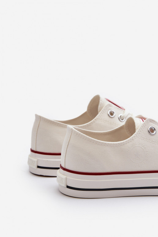 Pánska voľnočasová obuv Big Star NN174102 bielej farby