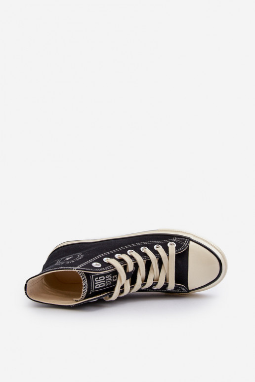 Voľnočasová obuv Big Star NN274283 čierna Voľnočasová obuv Big Star NN274283 čierna