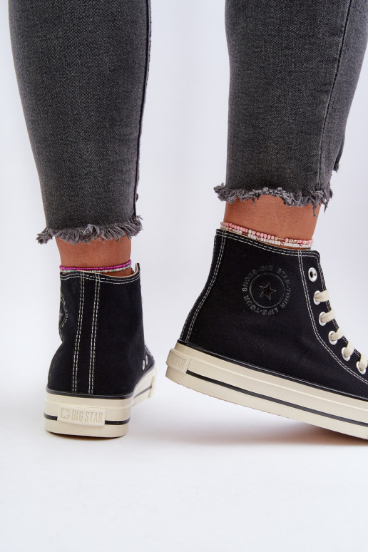 Voľnočasová obuv Big Star NN274283 čierna Voľnočasová obuv Big Star NN274283 čierna