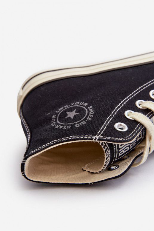 Voľnočasová obuv Big Star NN274283 čierna Voľnočasová obuv Big Star NN274283 čierna