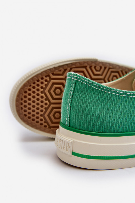Voľnočasová obuv Big Star NN274268 zelená