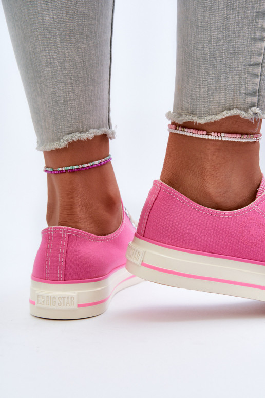 Voľnočasová obuv Big Star NN274271 ružová