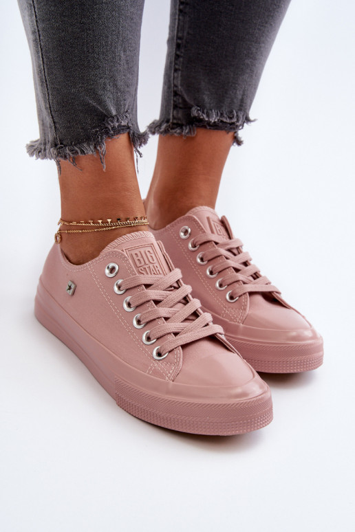 Klasický model Voľnočasové topánky Big Star NN274291 ružovej farby Klasický model Voľnočasové topánky Big Star NN274291 ružovej farby