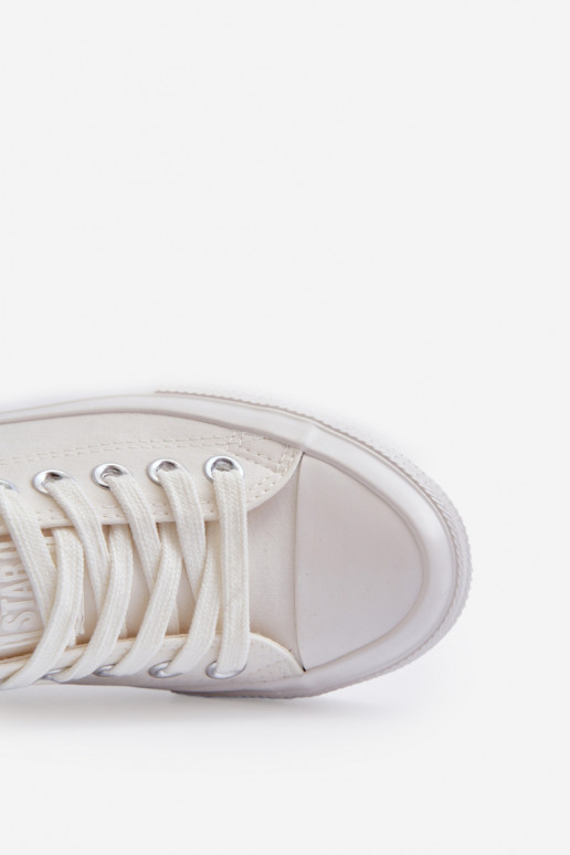 Klasický model Voľnočasové topánky Big Star NN274285 bielej farby