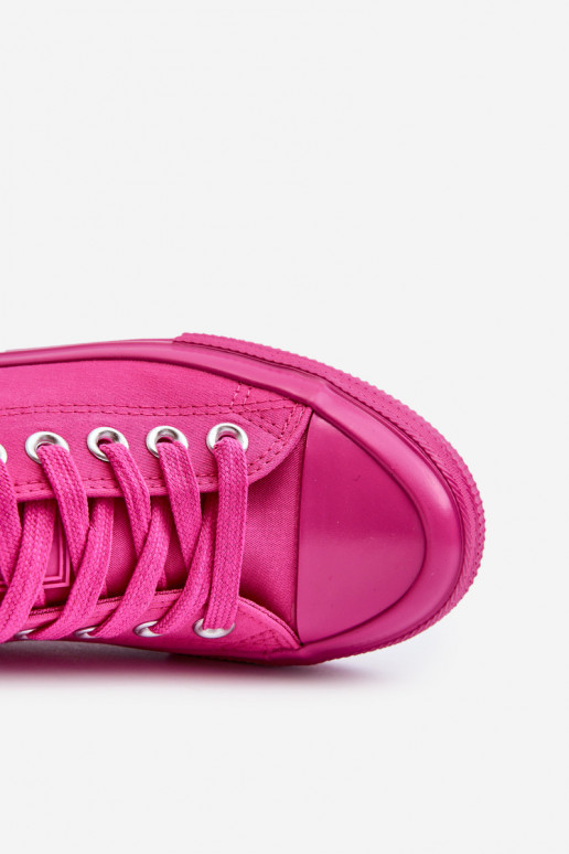 Klasický model Voľnočasové topánky Big Star NN274290 ružovej farby