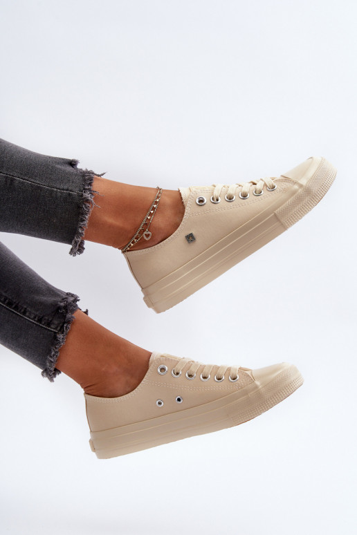 Klasický model Voľnočasová obuv Big Star NN274286 béžová