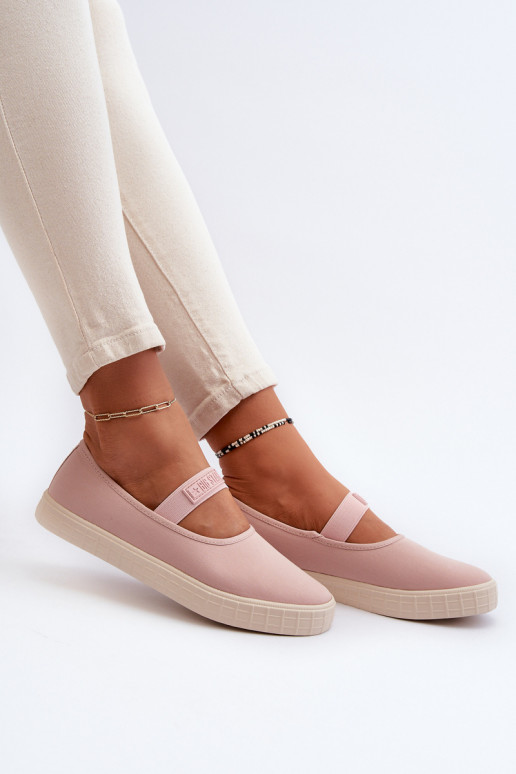 Dámske topánky Big Star NN274606 ružové