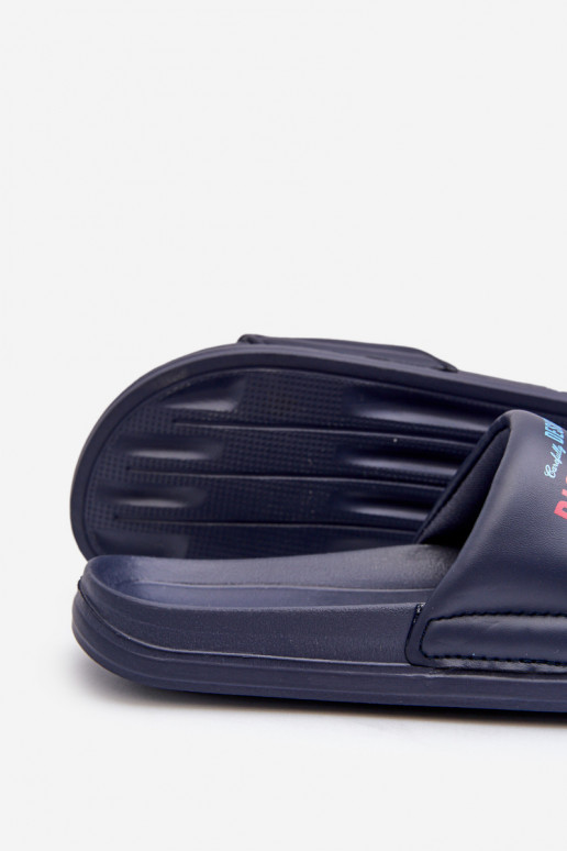 Ľahké papuče Detské papuče Big Star NN374516 tmavomodré Ľahké papuče Detské papuče Big Star NN374516 tmavomodré