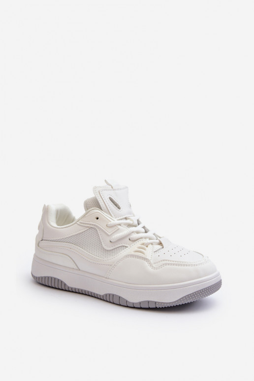 Tenisky model topánok s platformou v bielej farbe Etnaria Tenisky model topánok s platformou v bielej farbe Etnaria