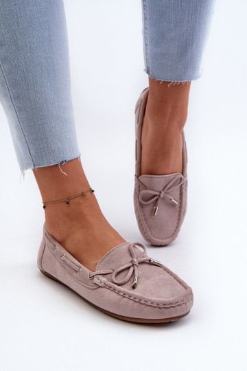 Elegantné semišové mokasíny Purple Si Passione