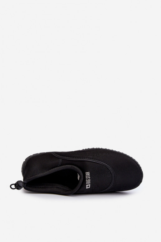 topánky čiernej farby Big Star NN174752
