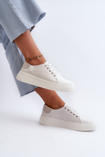 Voľnočasová obuv MEMORY FOAM SYSTEM BIG STAR NN276001 bielej farby 2