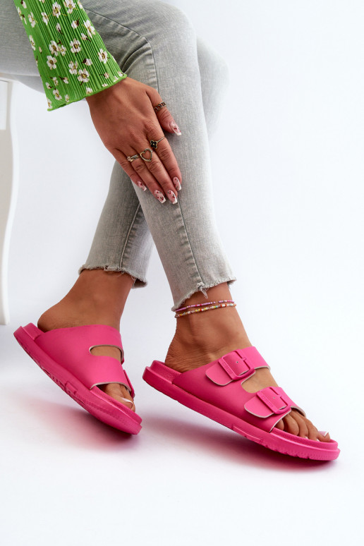 Ľahké papuče s prackami Big Star NN274A754 ružovej farby Ľahké papuče s prackami Big Star NN274A754 ružovej farby