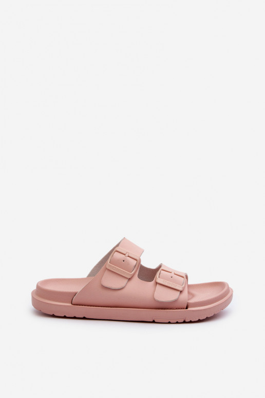 Ľahké papuče s prackami Big Star NN274A753 ružovej farby