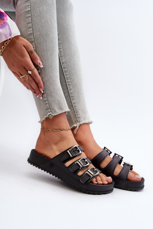 Dámske papuče NN2850099 čierne Dámske papuče NN2850099 čierne