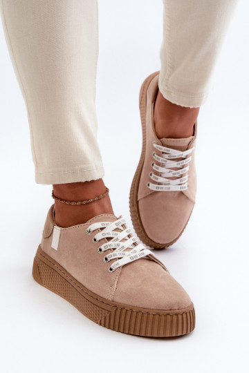 Voľnočasová obuv MEMORY FOAM SYSTEM BIG STAR NN276002 béžová