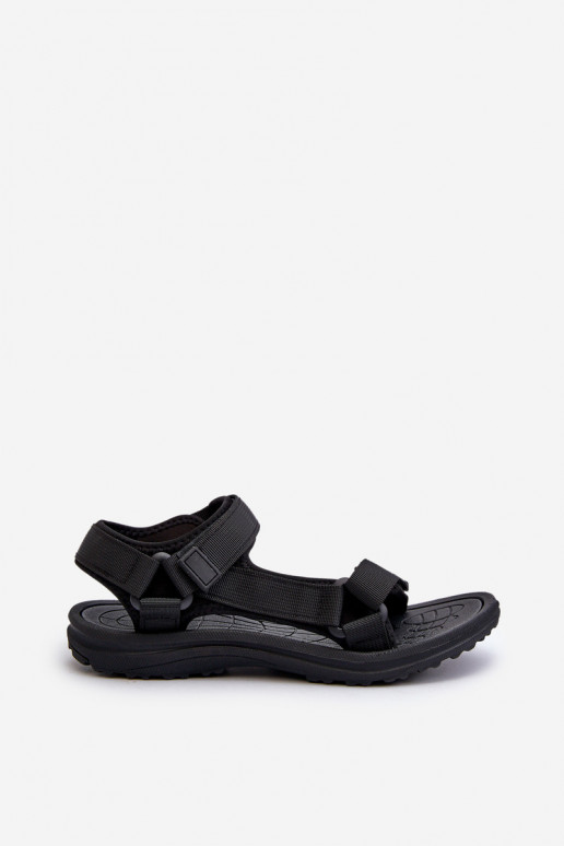 Športový štýl Dámske sandále čiernej farby Lumeria Športový štýl Dámske sandále čiernej farby Lumeria