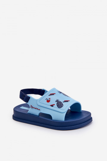 sandále detské 83545 Ipanema Soft Baby modrej farby 2