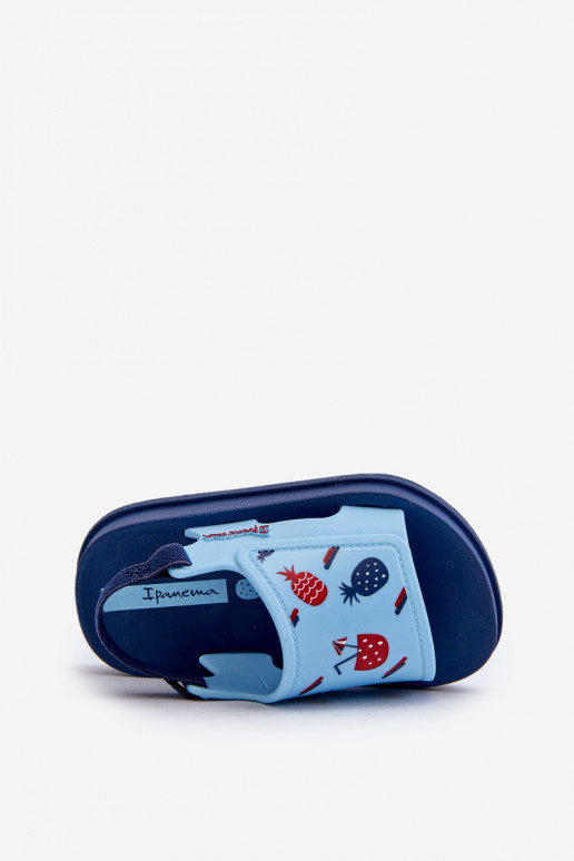 sandále detské 83545 Ipanema Soft Baby modrej farby sandále detské 83545 Ipanema Soft Baby modrej farby