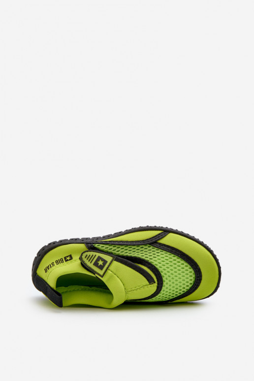 Detská obuv Evidence žltá farba Big Star NN374468