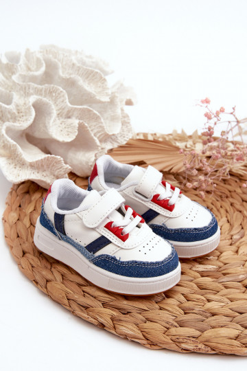 Detská športová obuv klasického modelu Denim materiál Marlin