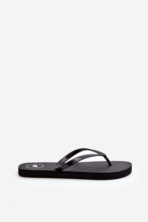 Dámske papuče Papuče 4FMM00FFLIF018-21S čiernej farby