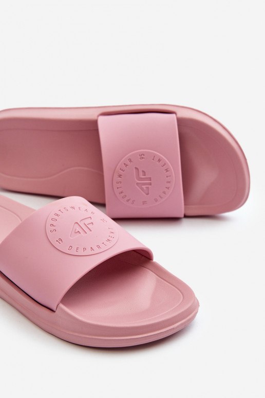 Dámske papuče 4FMM00FFLIF045-56S ružovej farby