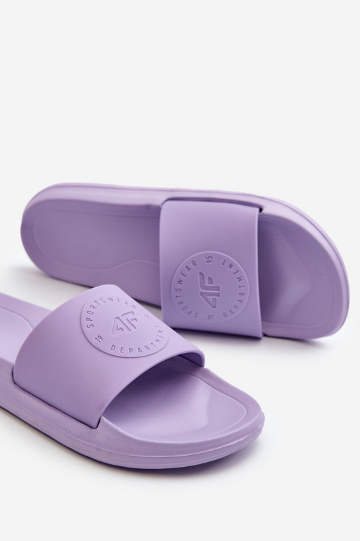 Dámske papuče 4FMM00FFLIF045-52S Fialová farba