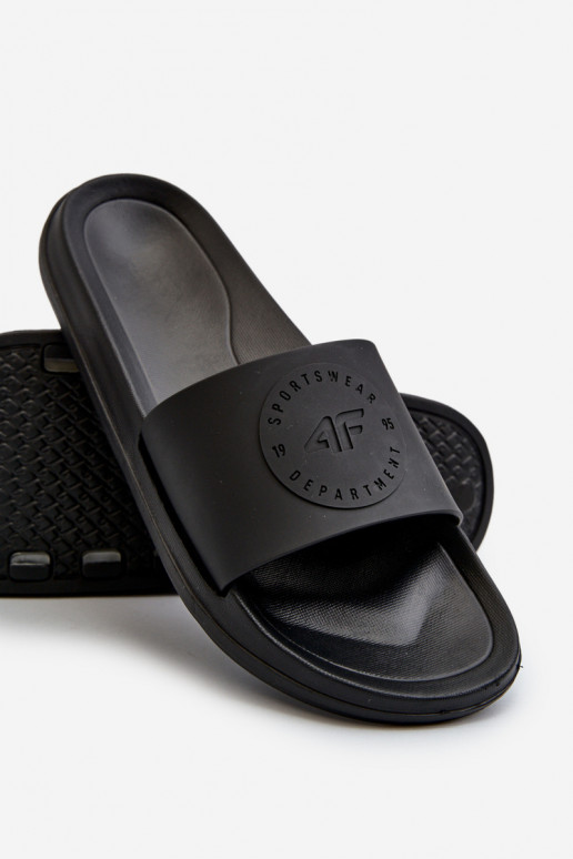 Pánske papuče 4FMM00FFLIM047A-20S čiernej farby