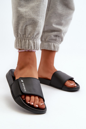 Dámske papuče 4FMM00FFLIF031A-20S čierne