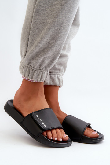 Dámske papuče 4FMM00FFLIF031A-20S čierne 2