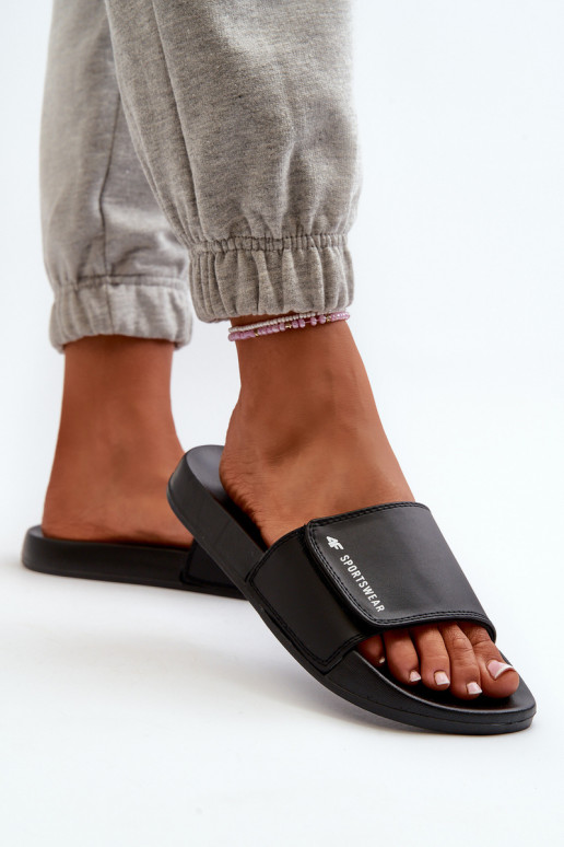 Dámske papuče 4FMM00FFLIF031A-20S čierne