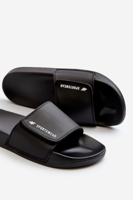 Dámske papuče 4FMM00FFLIF031A-20S čierne