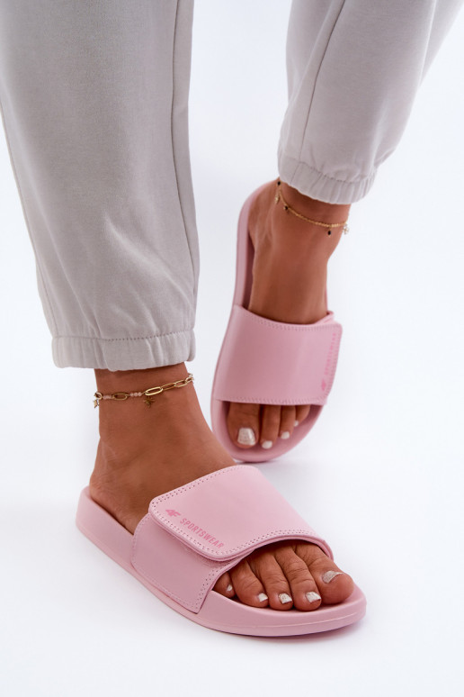 Dámske papuče 4FMM00FFLIF031A-56S Svetloružové